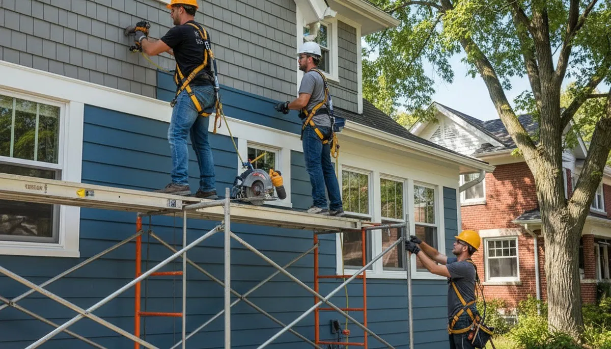 Minneapolis MN siding company exterior for vinyl siding services and home improvement